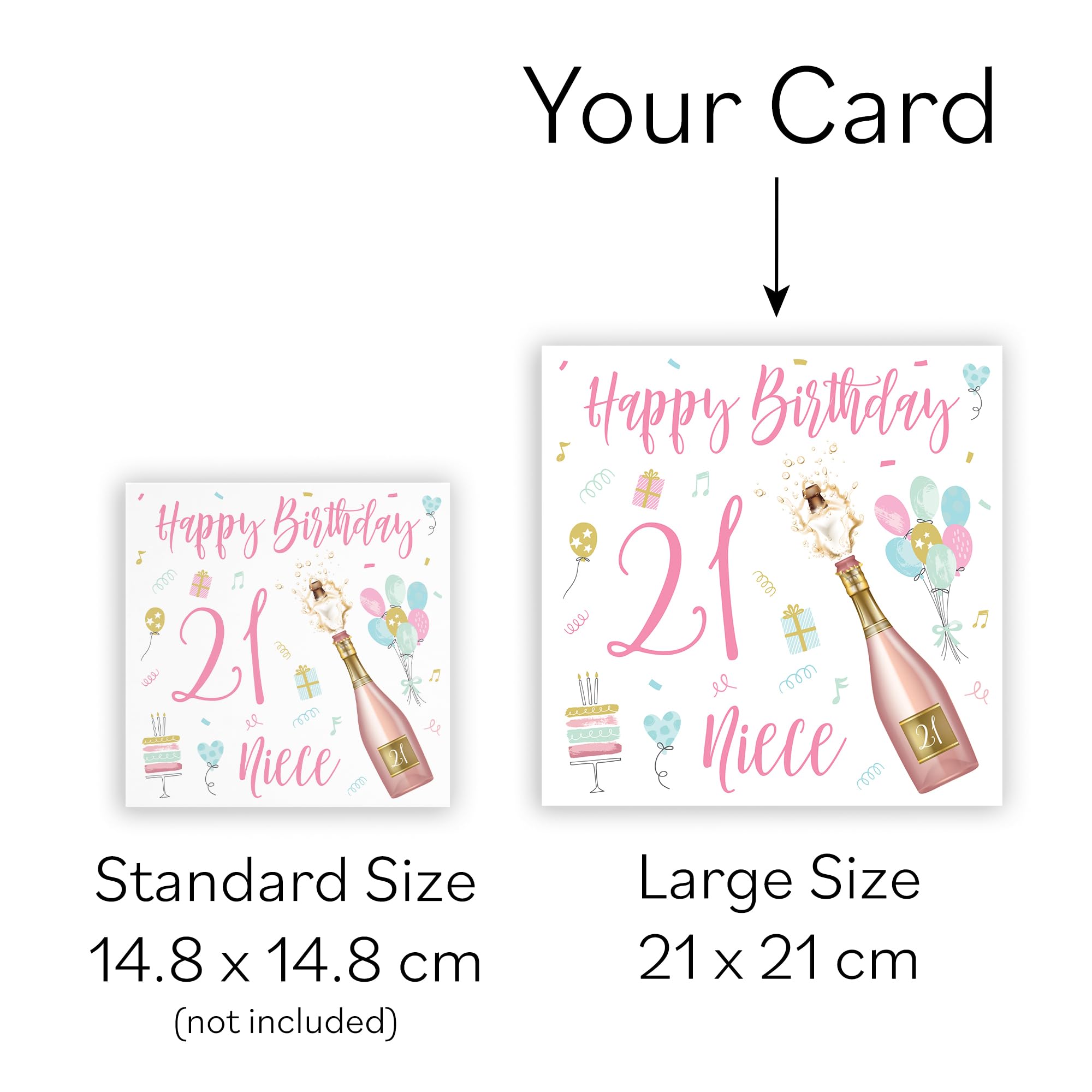 DEGASKEN Biglietto di auguri per 19° compleanno per nipote di 19° compleanno per nipote di 19° compleanno per donne, carta a portafoglio personalizzata in metallo