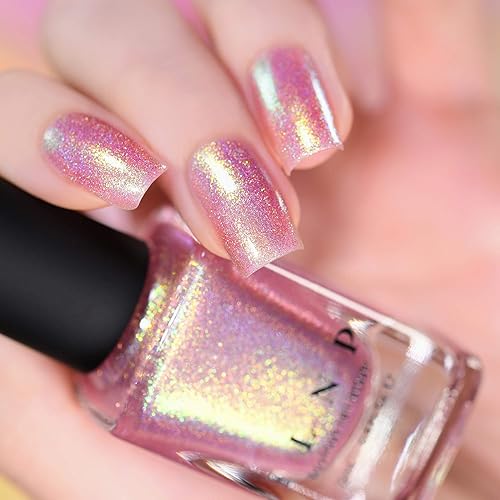 Miniatura 1188 de ILNP Madison Ave Esmalte de uñas holográfico metálico rosa antiguo