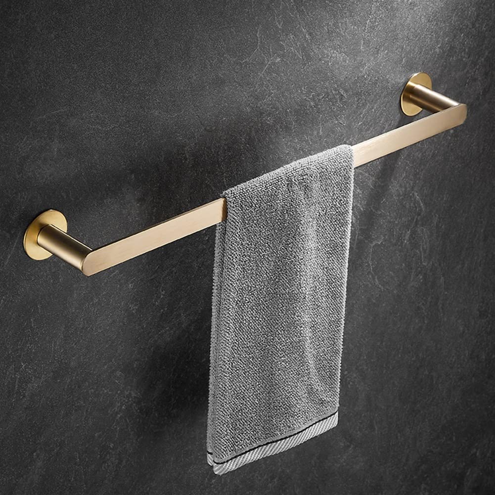 Porte-serviettes acier inoxydable 304 tige unique pour séchage mural de douche