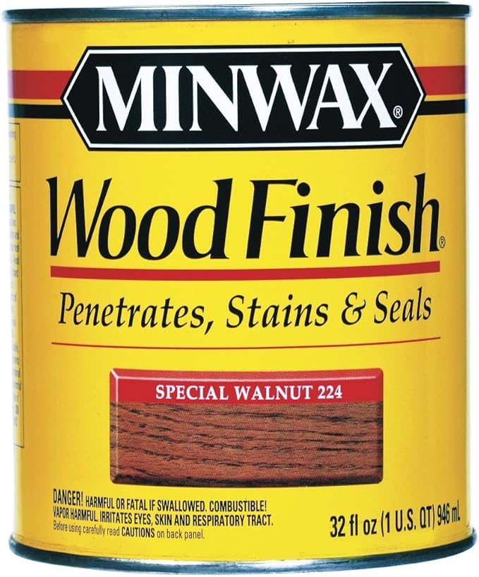 Minwax 70006 1 Quart Special Walnut Wood Finish® Interior Wood Stain