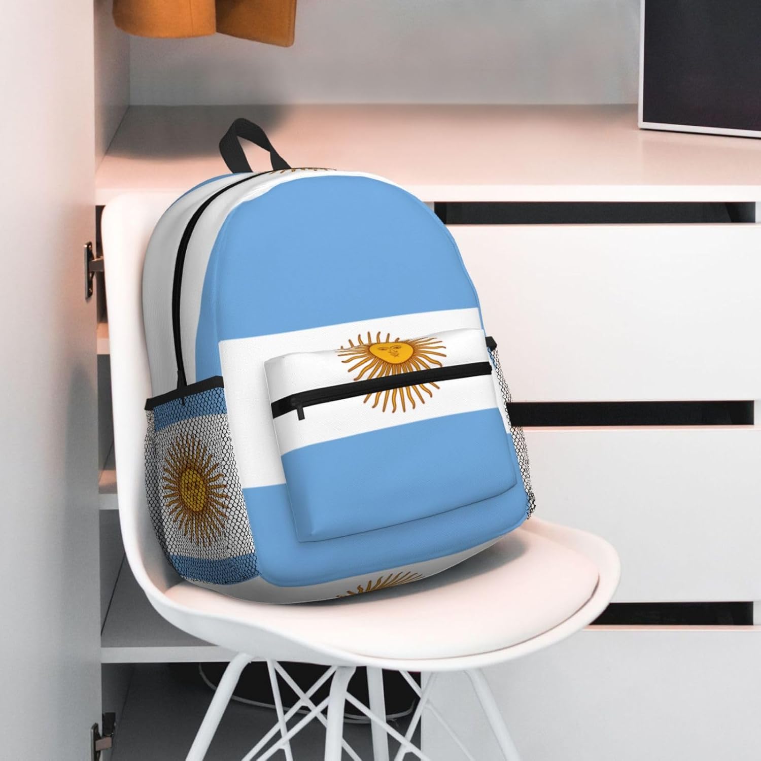 WURTON カナダ国旗プリントバックパック 多目的カジュアルバッグ 旅行、仕事、スポーツ、ファッショナブル、バックパック用