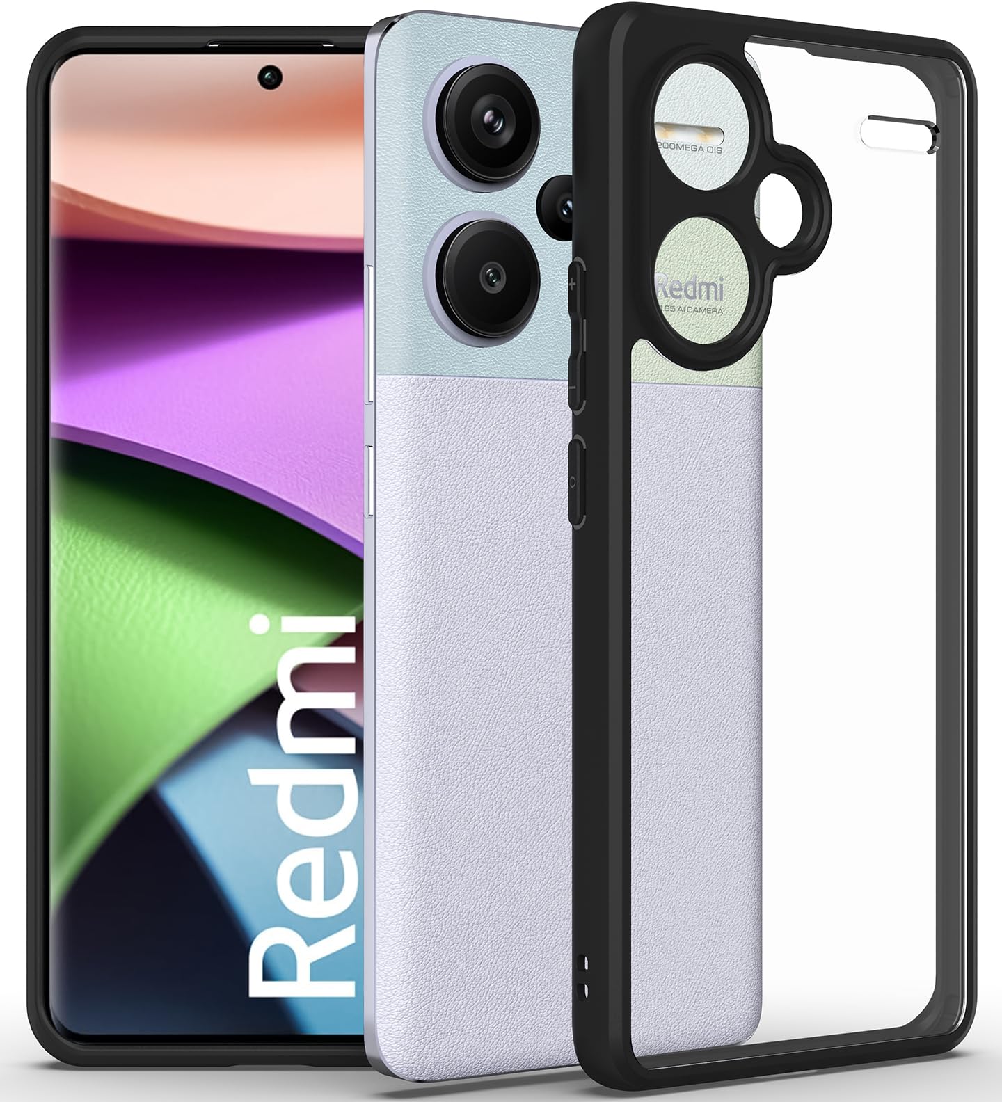 KAPAVER Hybrid Series Back Cover Case Compatible with Mi Redmi Note 13 Pro Plus 5G (PC+TPU) (Black) (B0CYX77S75) Amazon Price History, Amazon Price Tracker