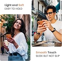 Vista 55 de FireNova Designed for iPhone 13 Pro Max Case, Silicone [Camera Protection] Phone Case with [2 Screen Protectors], Soft Anti-Scratch Microfiber Deep