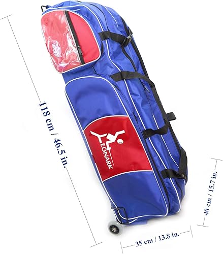 Vista 20 de LEONARK Bolsa de rueda de esgrima con barra de tracción para sable de espada y papel de aluminio - Hema Sword Bag Trolley Case para esgrima traje