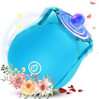 Female Rose Vibratoar 2025, Female Rose Toy, Rose Sx Soy for Women Waterproof 2025, Womens Rose Viboators Toys for Woman Light Blue F10T55