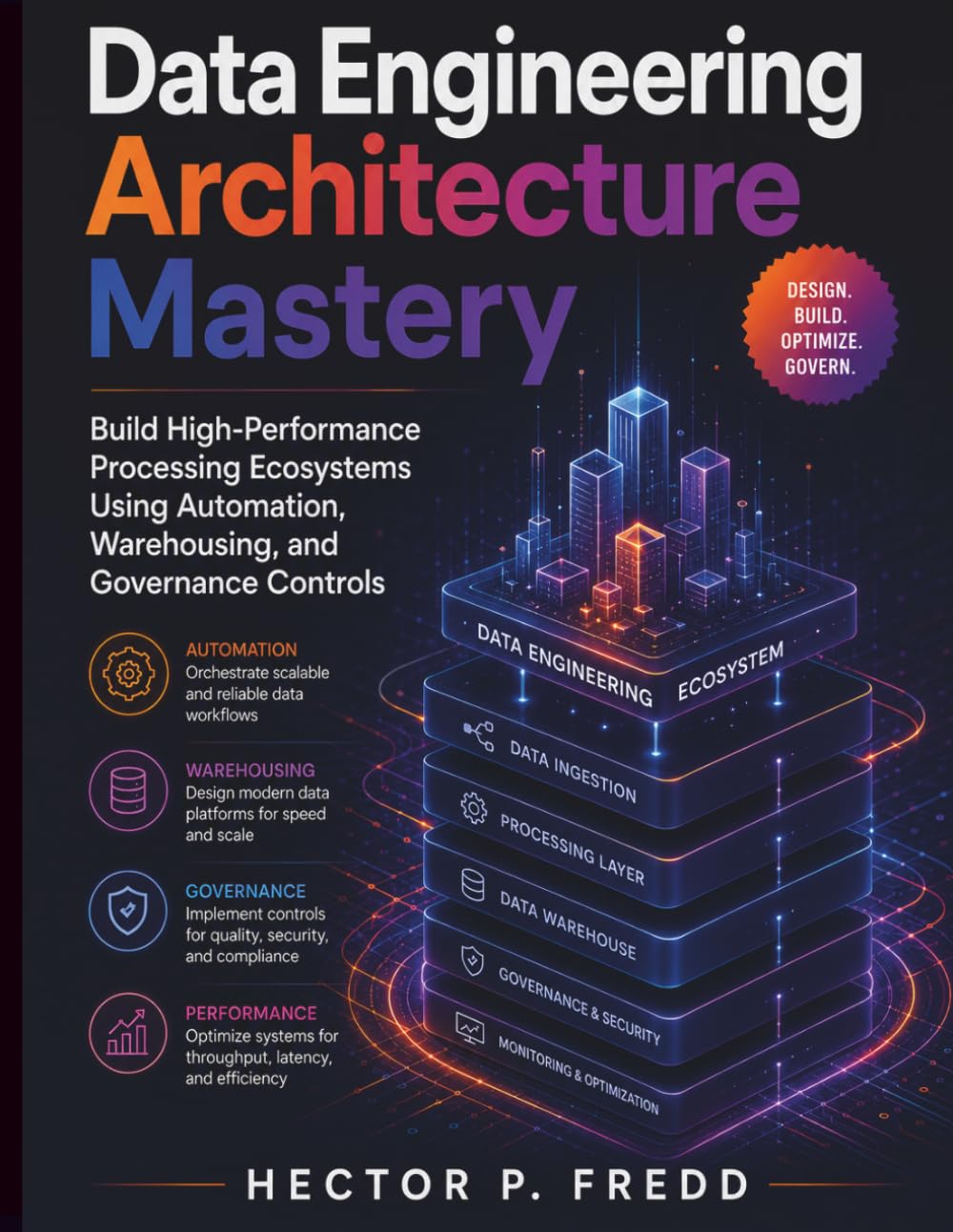 Data Engineering Architecture Mastery: Build High-Performance Processing Ecosystems Using Automation, Warehousing, and Governance Controls