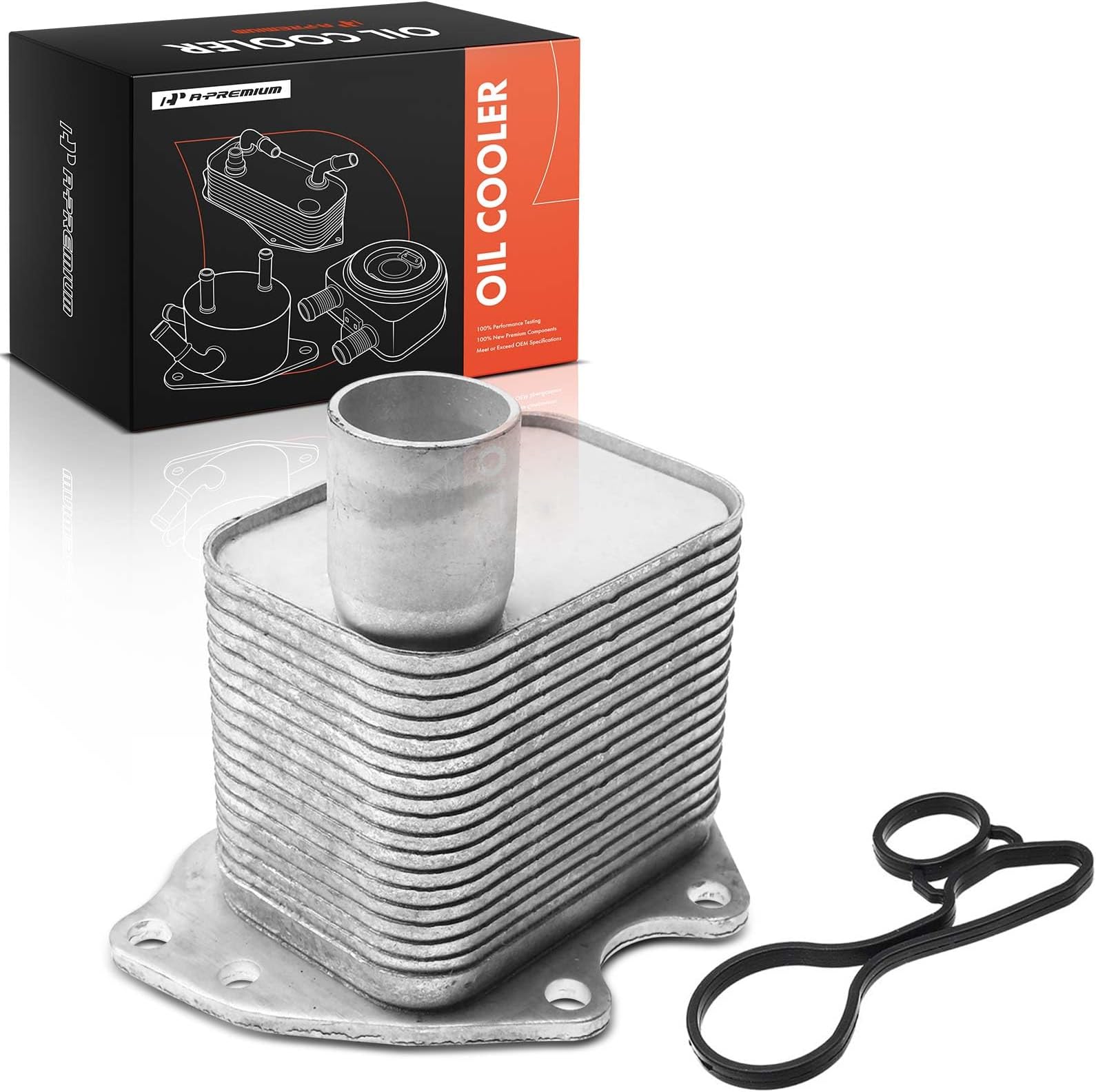 Engine Oil Cooler Compatible with Buick Encore 2013-2016 Chevrolet Cruze 2011-2015 Cruze Limited Sonic 2012-2016 Trax 2015-2016