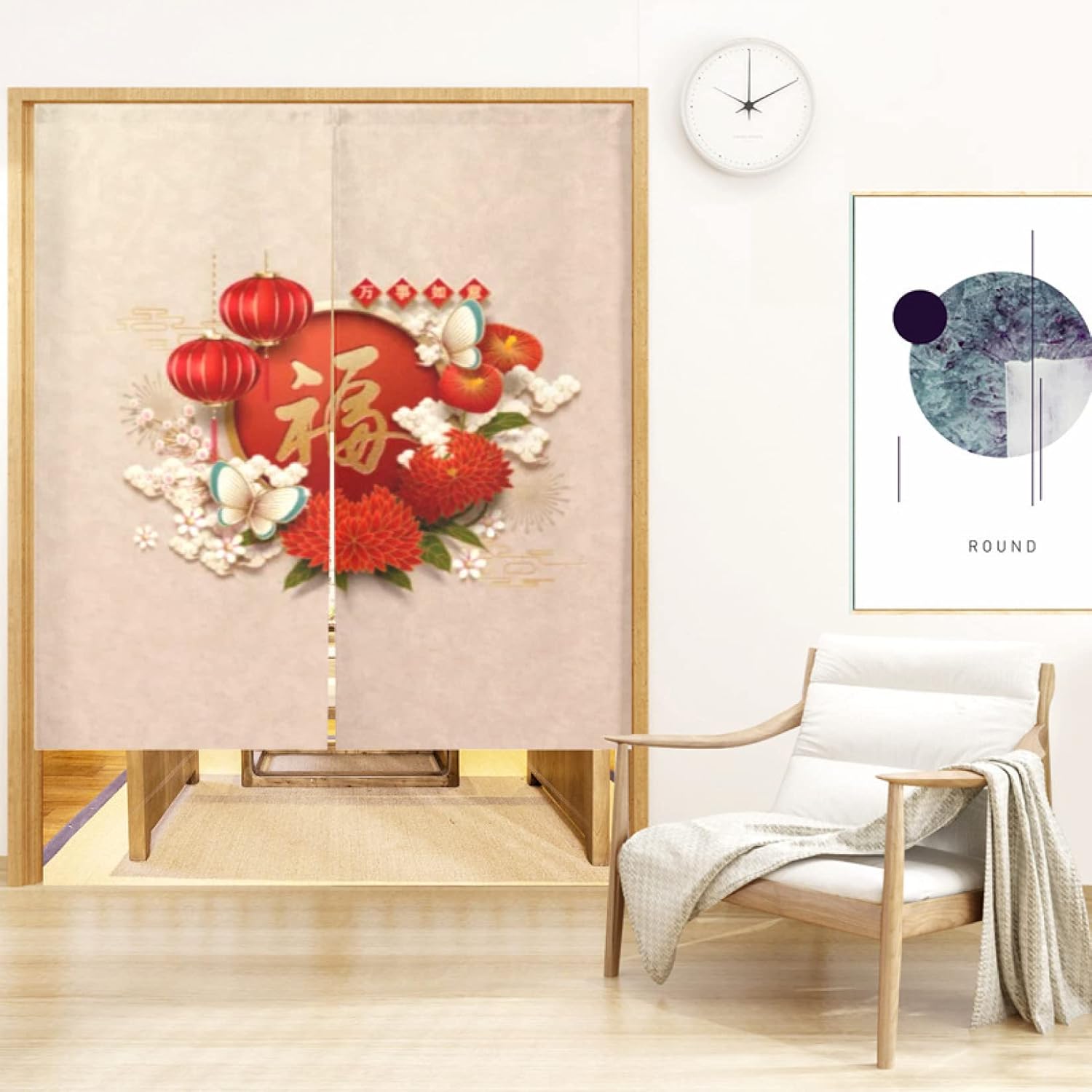 間仕切りカーテン 断熱 のれん 85*120cm 目隠し 保温 ロング 断熱防寒 遮光 おしゃれ 和風 厚手 仕切り 冷気遮断 カラ