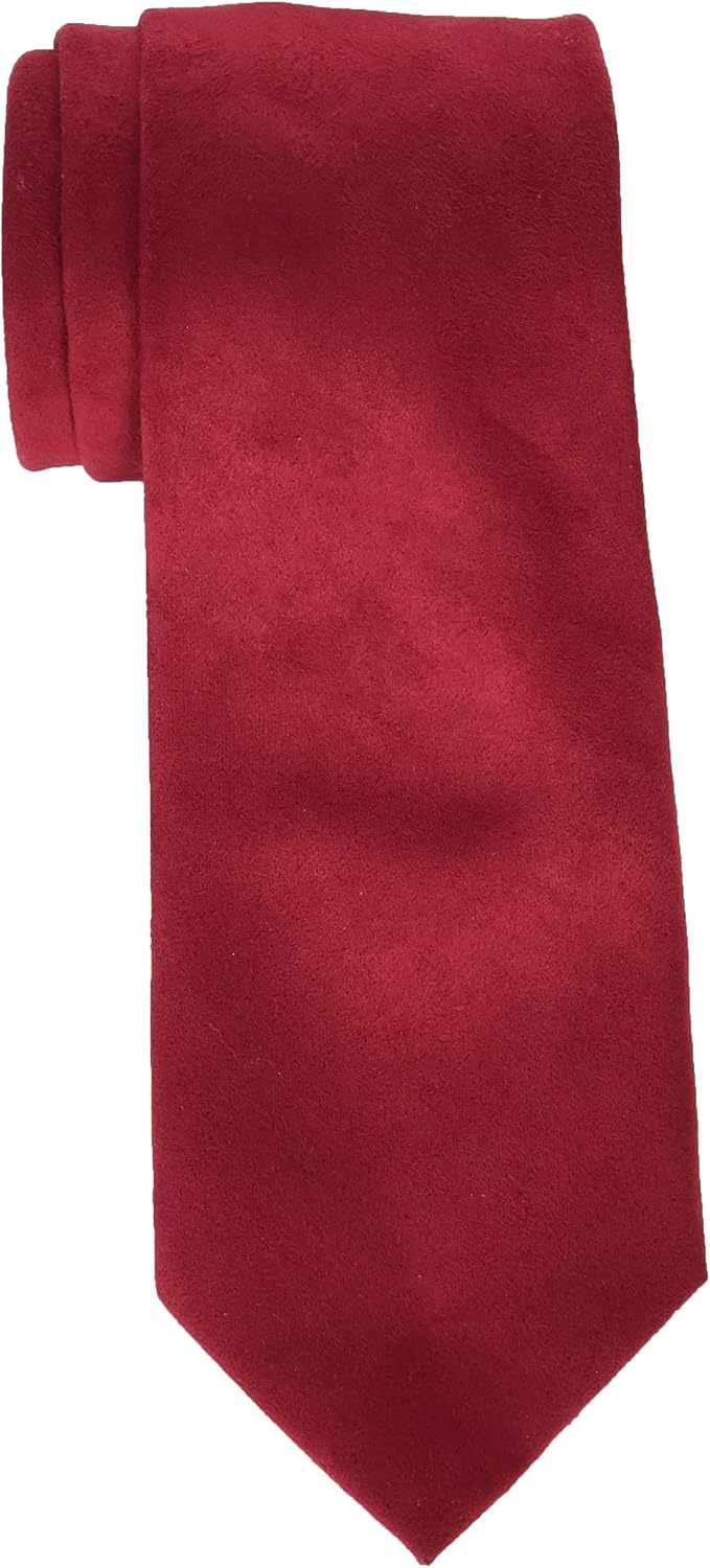 Brooklyn Brothers Boys' Men's Solid Suede Tie