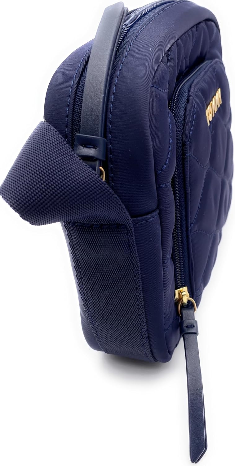 Tommy Hilfiger Bag - Women's - Blue - Crossbody - Shoulder Bag - 25 x 20 x 5 cm - Padded Look - Tommy Lettering - Women's Handbag - Women Bag4793, blue, Einheitsgröße