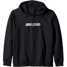 Android Developer Zip Hoodie
