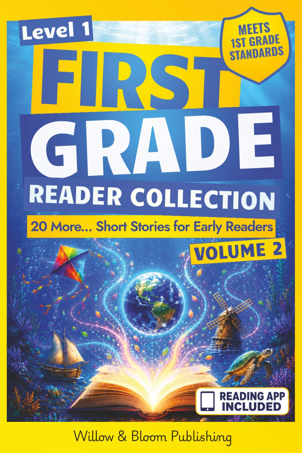 First Grade Reader Collection: Level 1 Volume 2: 20 More Fiction and Nonfiction Short Stories for Early Readers to Build Confidence, Grow Vocabulary, ... Fluency (The First Grade Reader Collection)