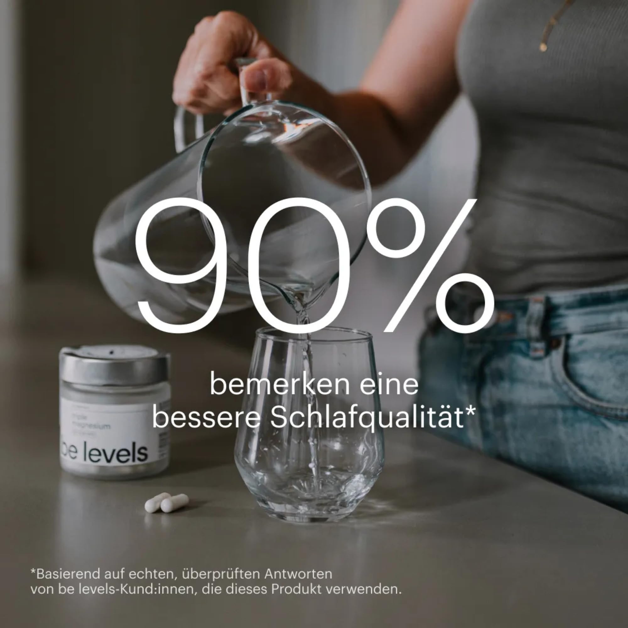 Magnesium Bisglycinat Komplex Hochdosiert + Malat + N-Acetylmagnesiumtaurinat + Vitamin B6 120 Kapseln für Muskeln + Energie + Schlaf vegan ohne Gluten ohne Laktose bisglycinate complex be levels