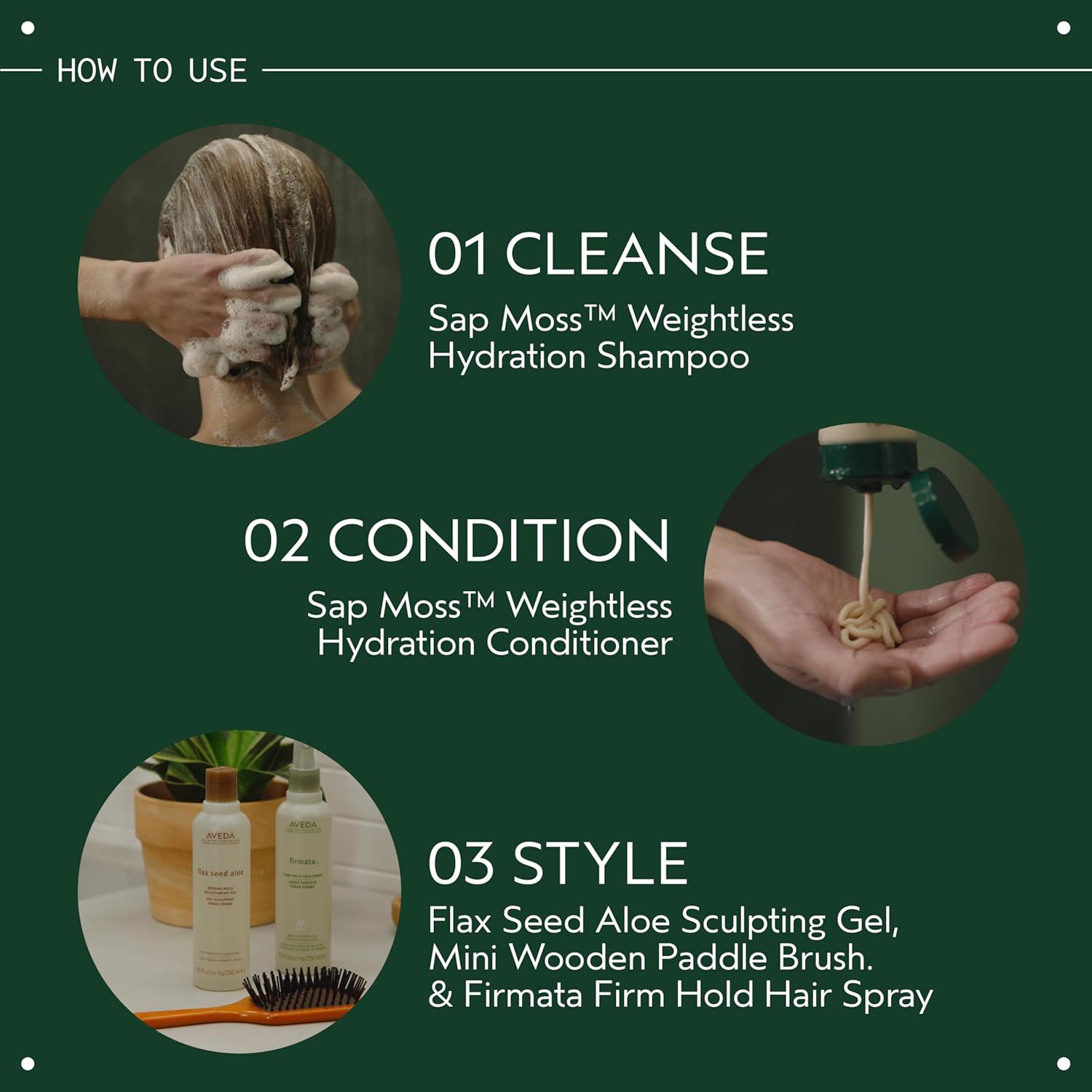 Aveda Sap Moss Weightless Hydration Shampoo | Gently Cleanses | Silicone Free | Shampoo for Normal to Dry Hair | 94% Naturally Derived*, 6.7 Fl Oz - Image 6