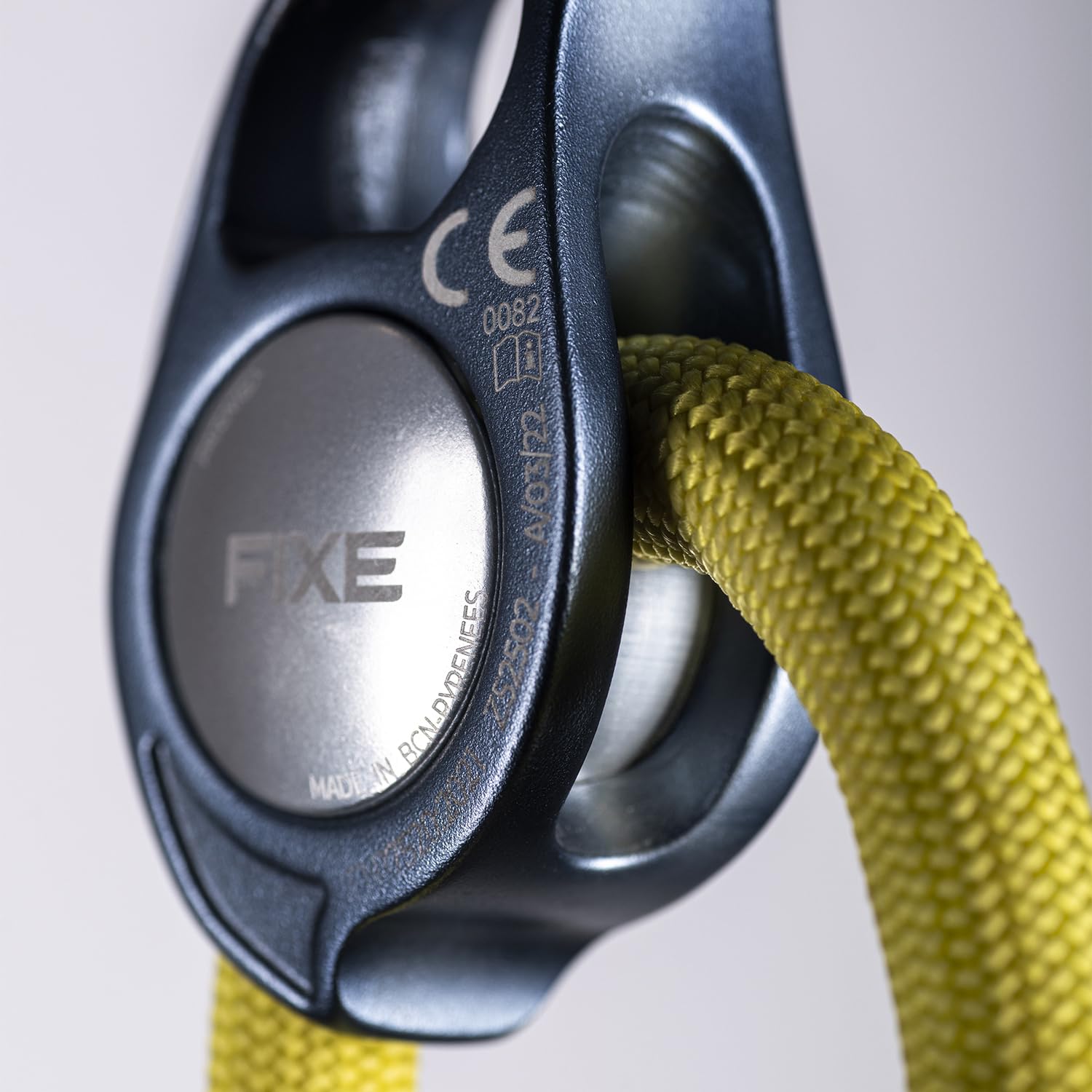 FIXE - Manso Cabo Dinámico Regulable para Escalada y Alpinismo, Bloqueador de Cuerda con Ajuste Preciso, Cuerda Full Dry 9mm, Seguridad en Altura, Certificación CE EN17520