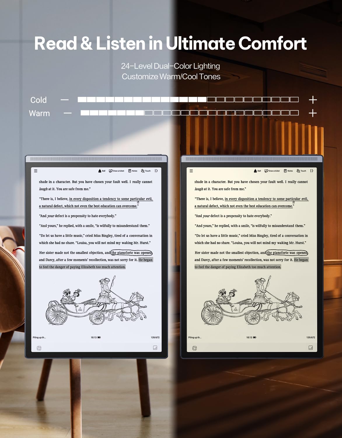 iFLYTEK AINOTE Air 2, 8.2 Zoll AI Smart E-Ink-Tablet mit Folio-Hülle und Stift, Gestützte mehrsprachige Transkription, anpassbares Notiztablett aus leichtem Papier, digitales Notizbuch für Meetings