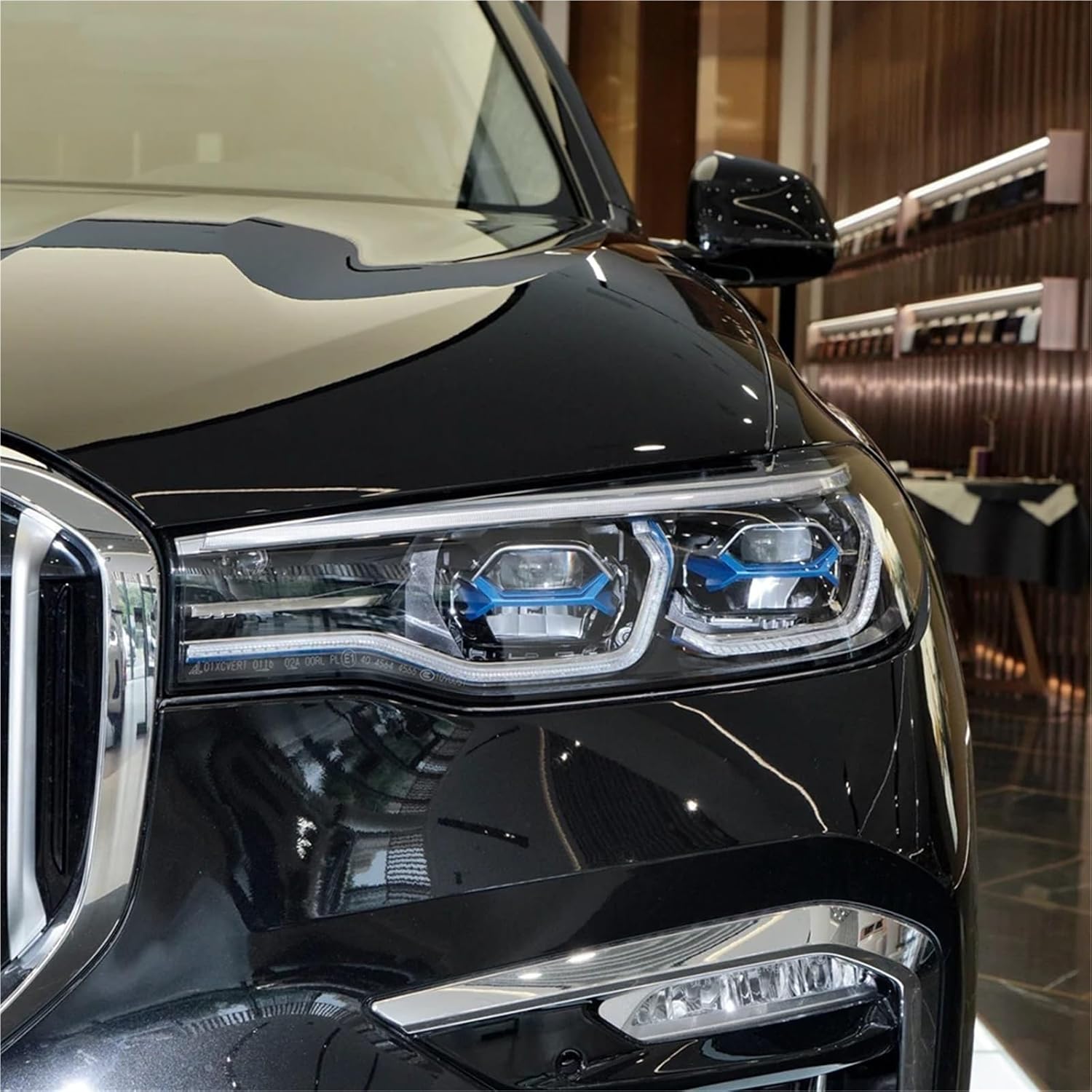 Front Headlamp Cover Headlight Shell Lampshade Plexiglass Replace Original Lens Compatible For BMW X7 G07 X7M 2018 2019 2020 2021 2022(1PCS Right Side)