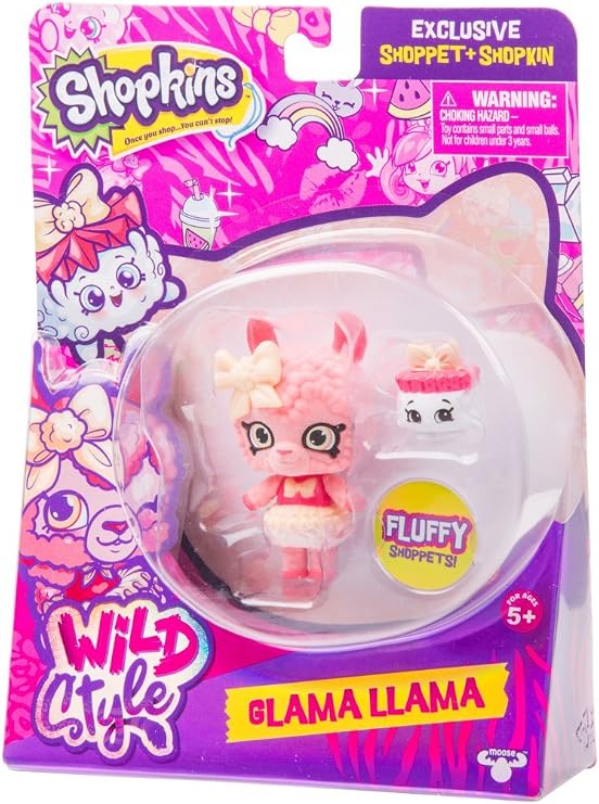Shopkins S10 SHOPPET Pack - Llama Puffs
