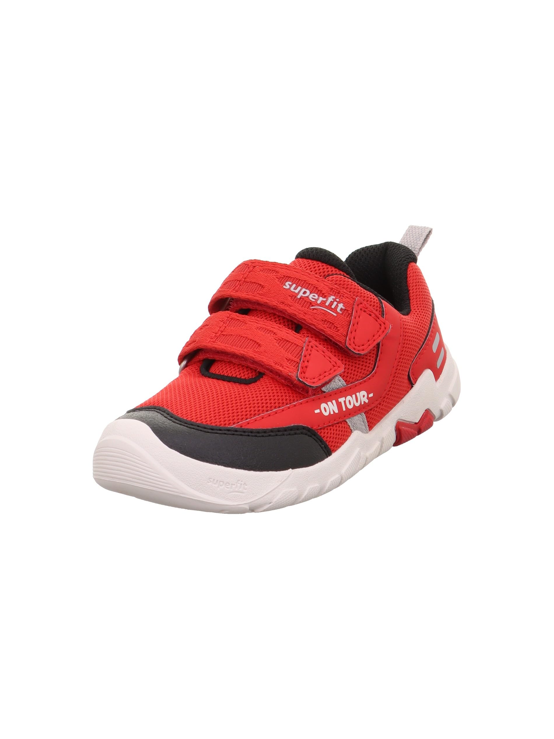 Superfit Trace Trainers, Red/Black 5000, 32 EU