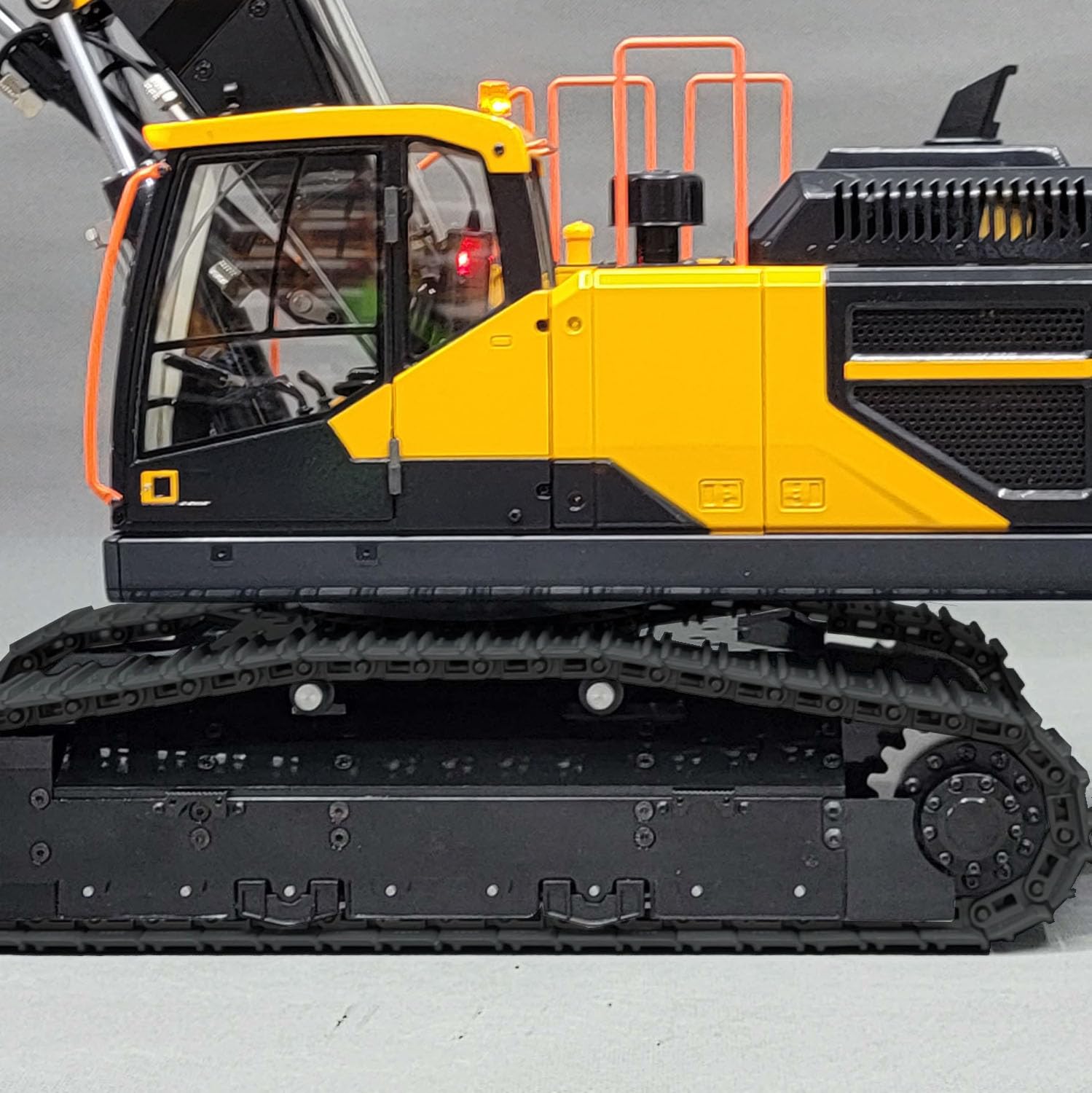 Metal 1/14 hidráulico portador RC excavadora EC380 radio controlada por radio BAU