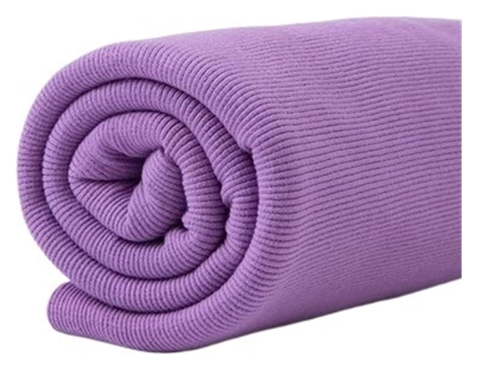 Rib Knit Cuff, Elastic 2x2 Ribbed Cuffs Multicolor 20x110cm Cotton Knitted Fabric for Sewing(17light Purple)