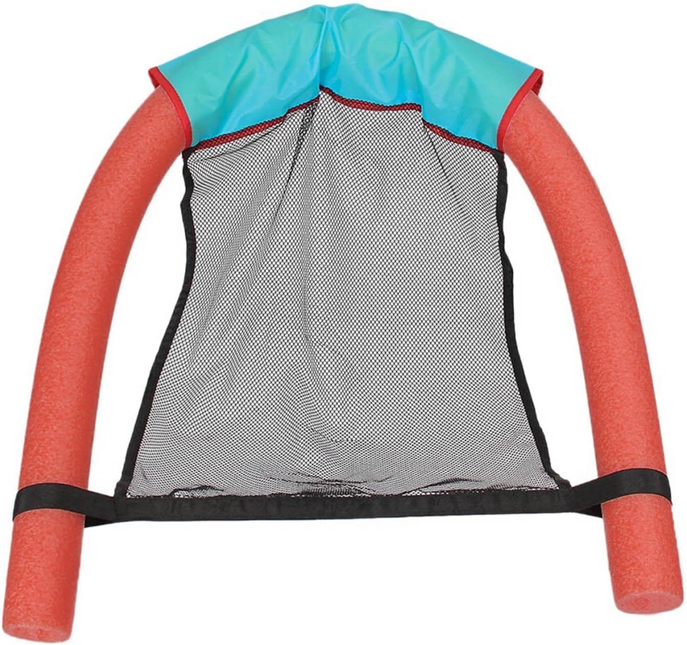 2 Pcs Pool Noodle Chair,Sling Mesh Chair for Swimming Floating Noodle