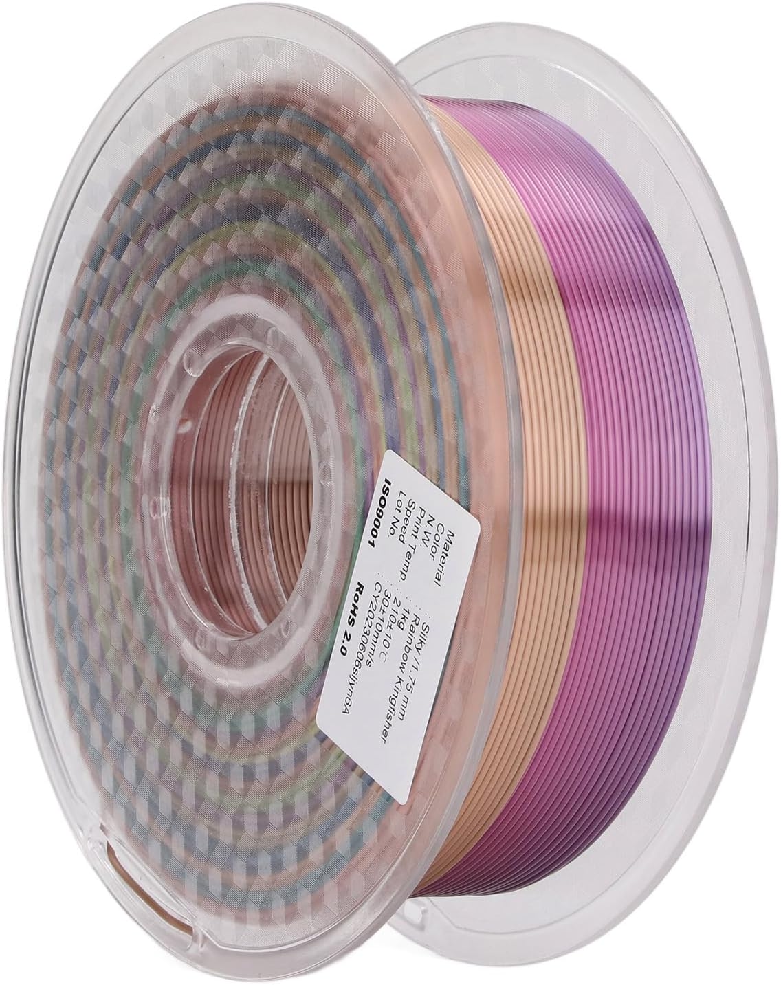 TANIQIACA 3D Printer Filament Silk Shiny Gradient PLA - 1.75mm High-Quality Printing Consumables