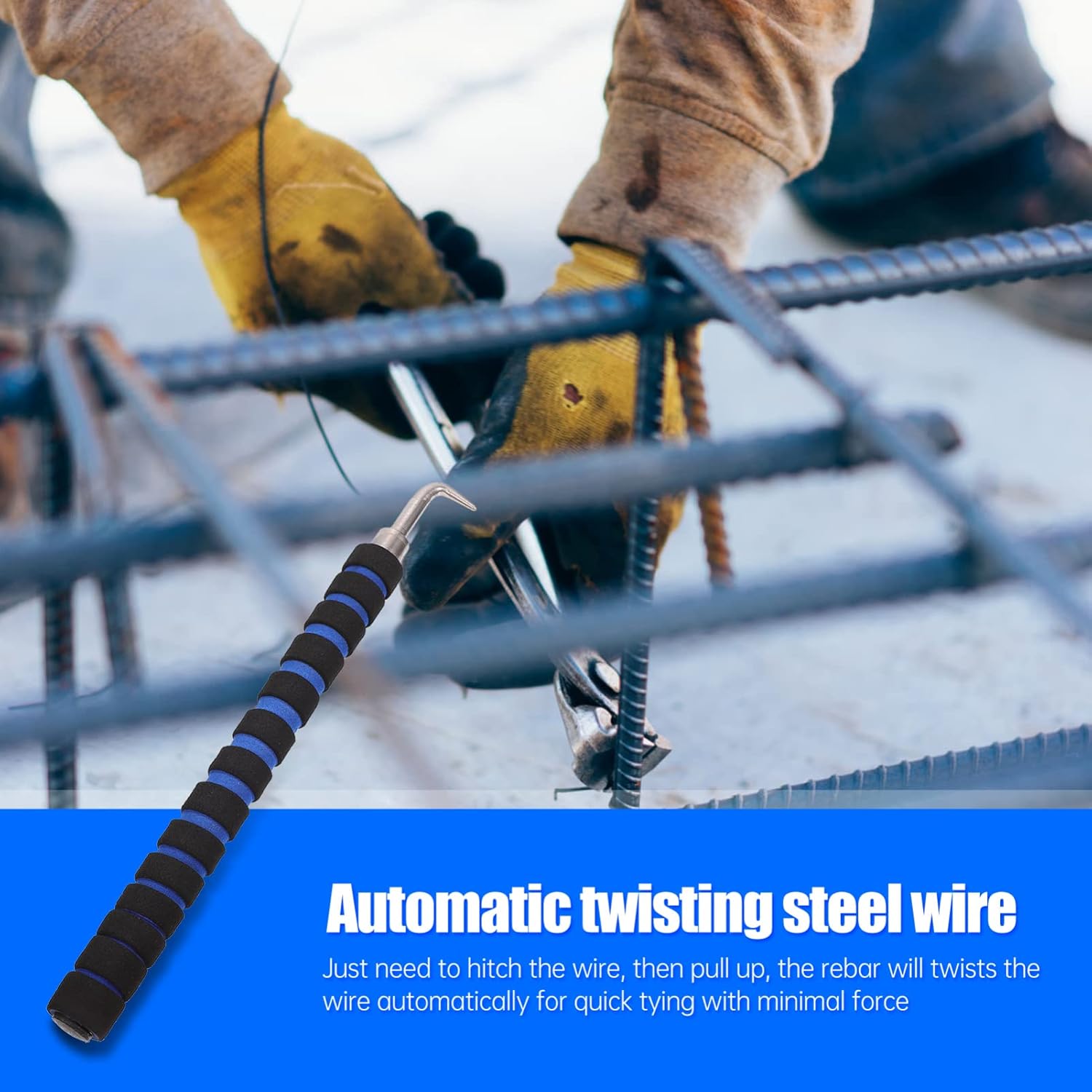 Hand Tools Hand Tools Hand Tools of 2 Automatic Rebar Tie Wire Fixing Tool Stainless Steel tie Wire Construction Wire Tool Wire Rebar Tie Concrete Tools Concrete Tools Concrete Tools (Color : R