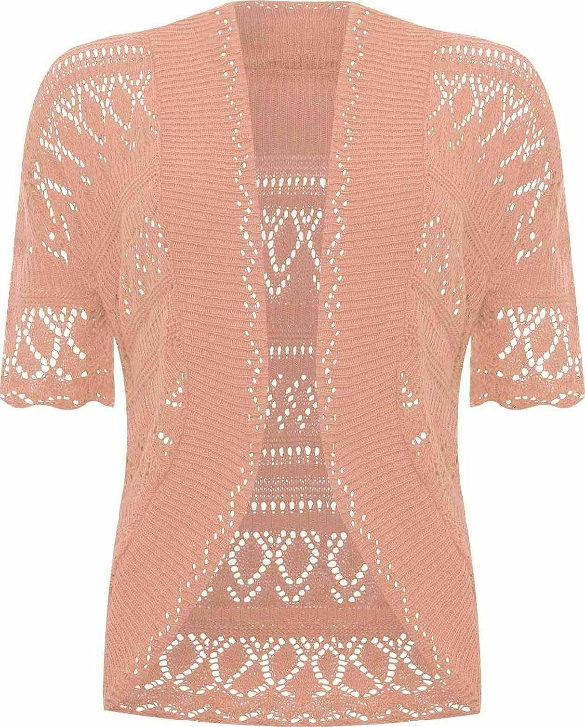 Cardigan All'uncinetto A Maniche Corte Modello PDF E Tutorial Video/Il Modello Cardigan Estivo All'uncinetto Include Le Taglie Da Donna XS-XXL - Italia - Foto 10