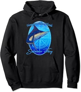 Honeymoon Island Florida Sailfish Billfish Saltwater Fishing Pullover Hoodie