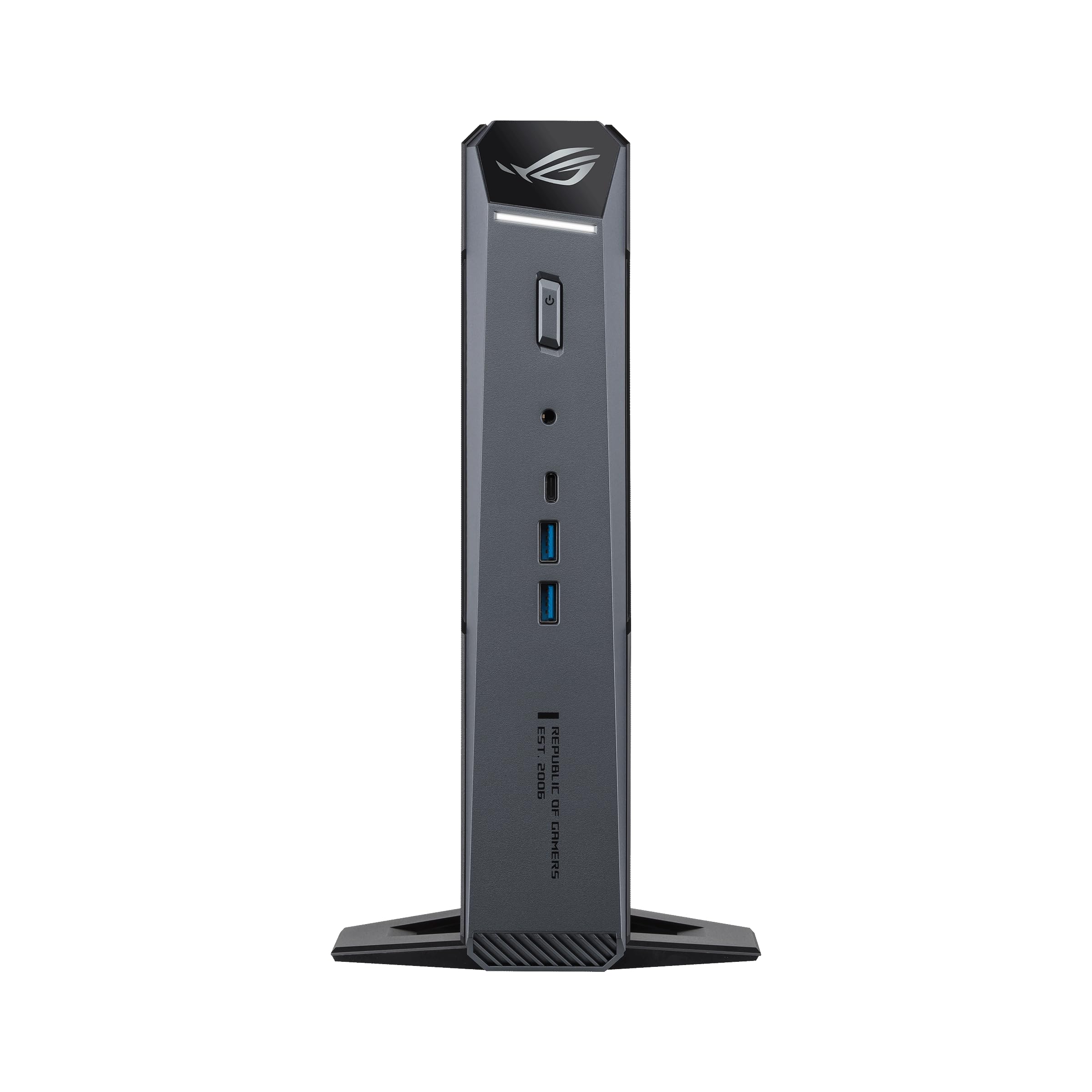 ASUS ROG GR70-N90043AN Mini Gaming PC (AMD Ryzen 9 8940HX CPU, Tarjeta gráfica NVIDIA GeForce RTX 5060, 1 x 16 GB DDR5, 1 TB PCIe G4 SSD, WiFi 7, Windows 11 Home)