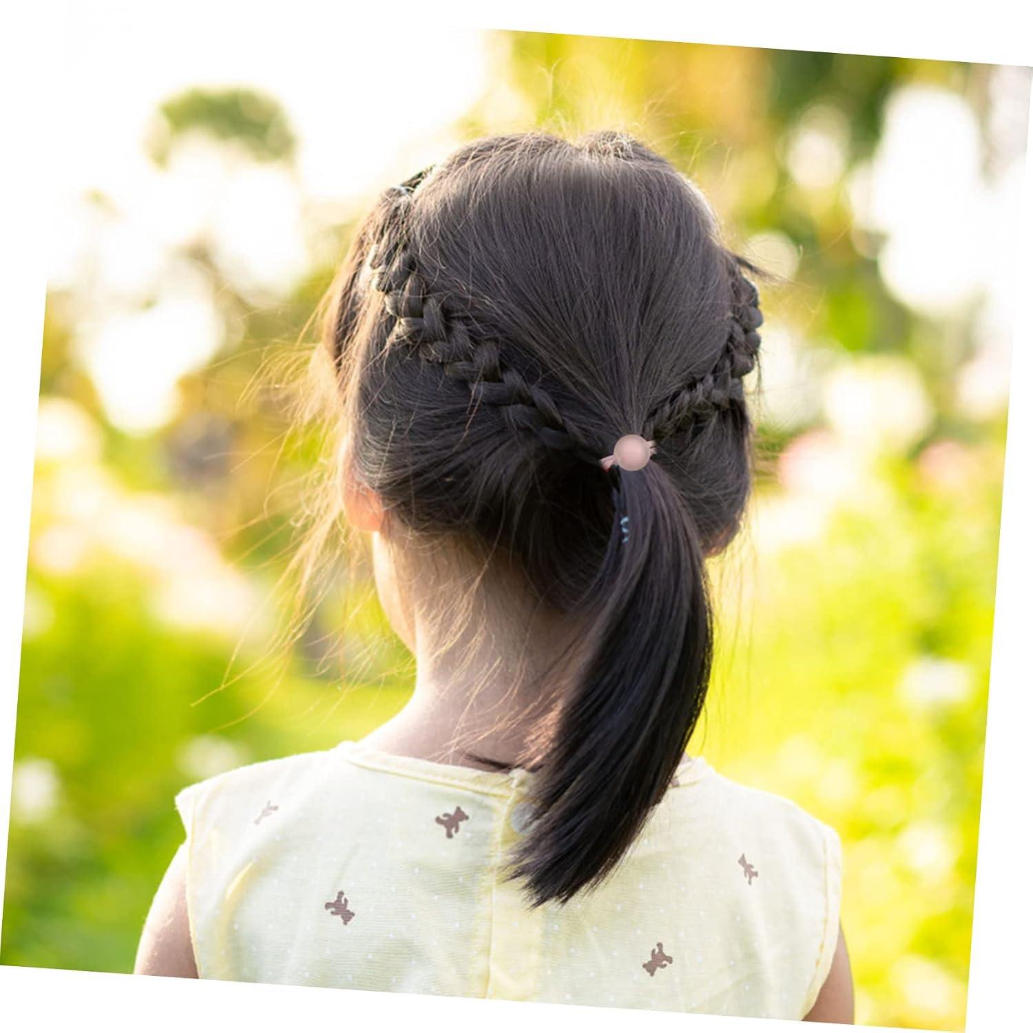 20pcs Elastic Hair Ties Ponytail Holders for Girls Spiral Elastic Hair Bands Small for Women