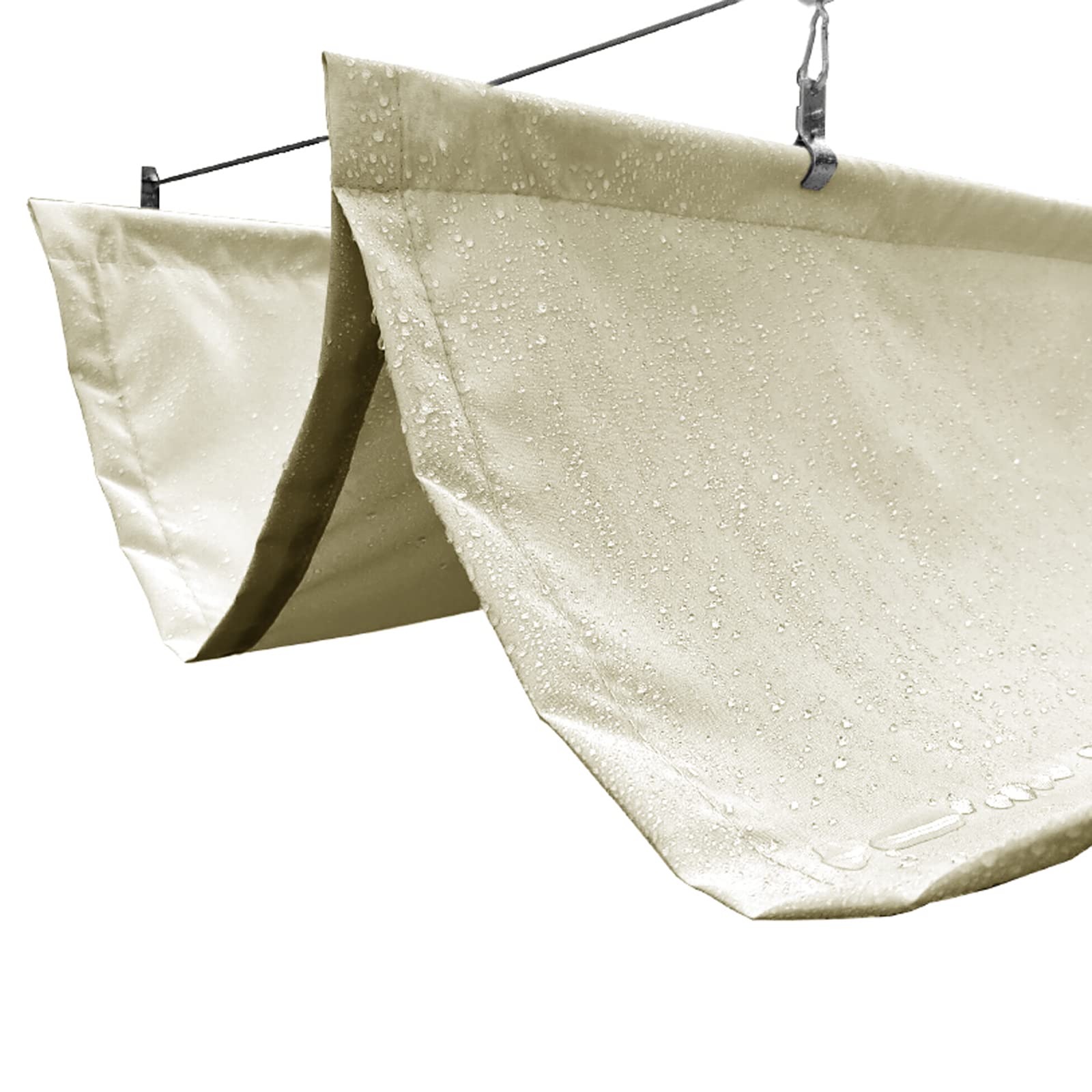 Voile d'ombrage blocage des UV et rétractable avec bâche étanche pour abri d'auto