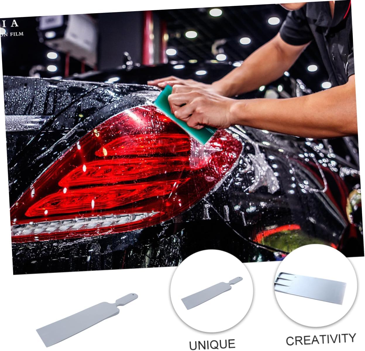 ULTECHNOVO Large Squeegee for Windows Window Cleaning Tool Windshield Scraper Car Windshield Cleaner