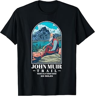 Hiking Souvenir - Backpacking - John Muir Trail T-Shirt