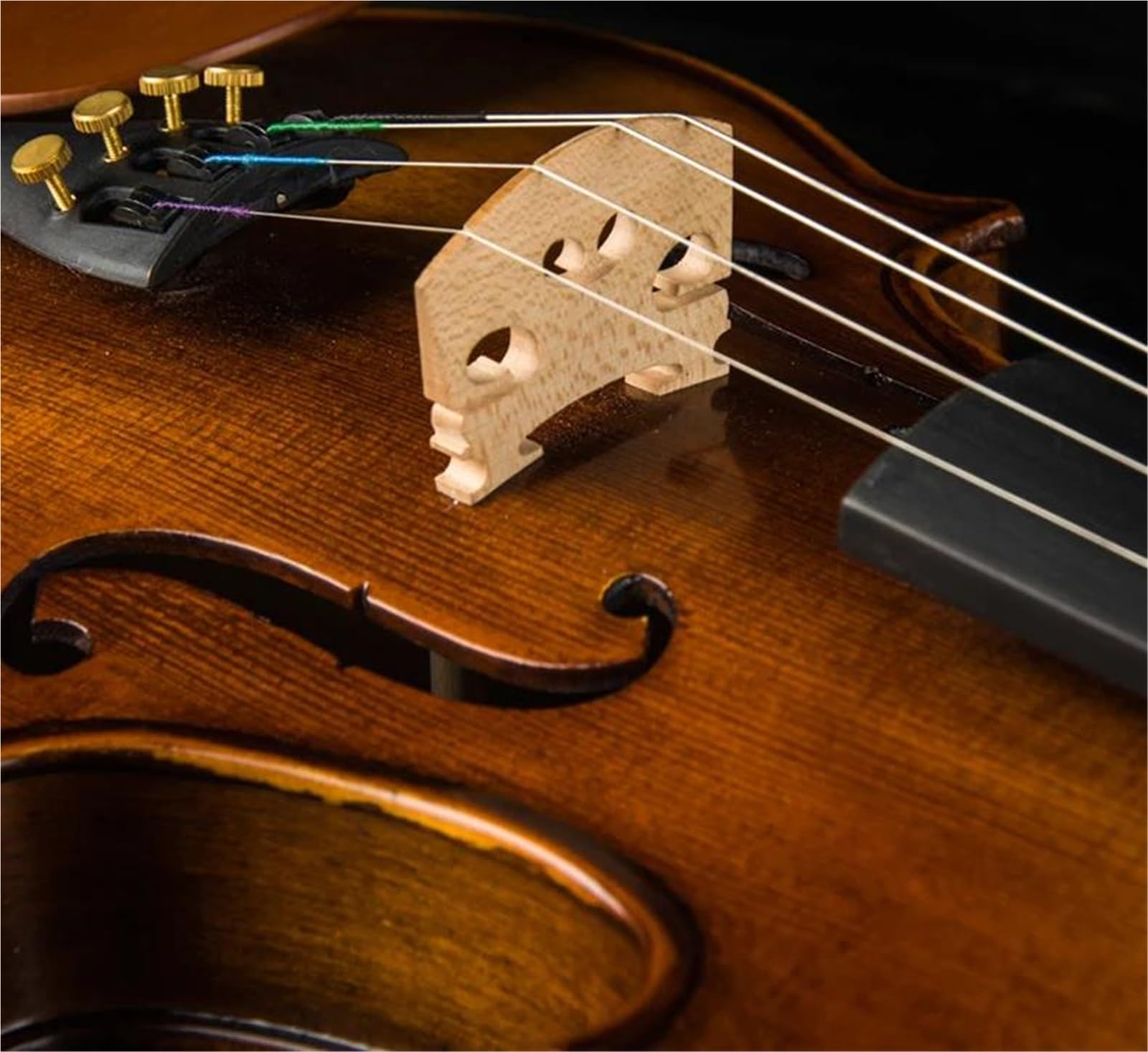 Violon Adulte Violon Vintage En Bois Massif Mat