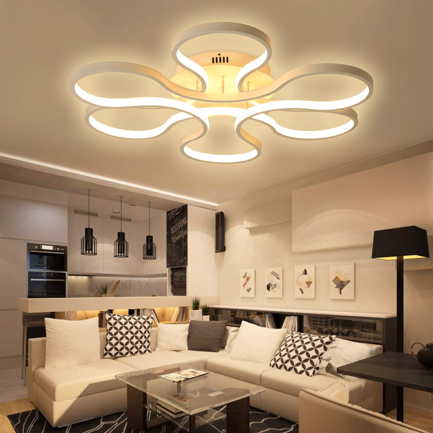 led chandeliers for living room