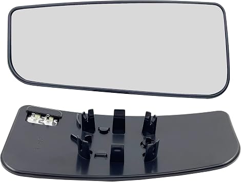 FL3Z17K707V Left Driver Side Heated Lower Glass Compatible with Ford F550 | Replacement for Ford F150 F250 F350 F450 F550 2015-2022 Super Duty Truck Mirror - Heated Convex Mirror with Rear Holder