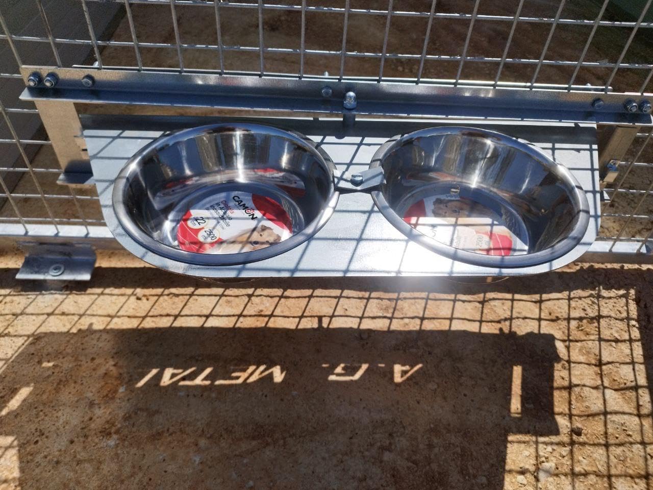 Ciotole girevoli per cani rotanti universali per tutte le reti