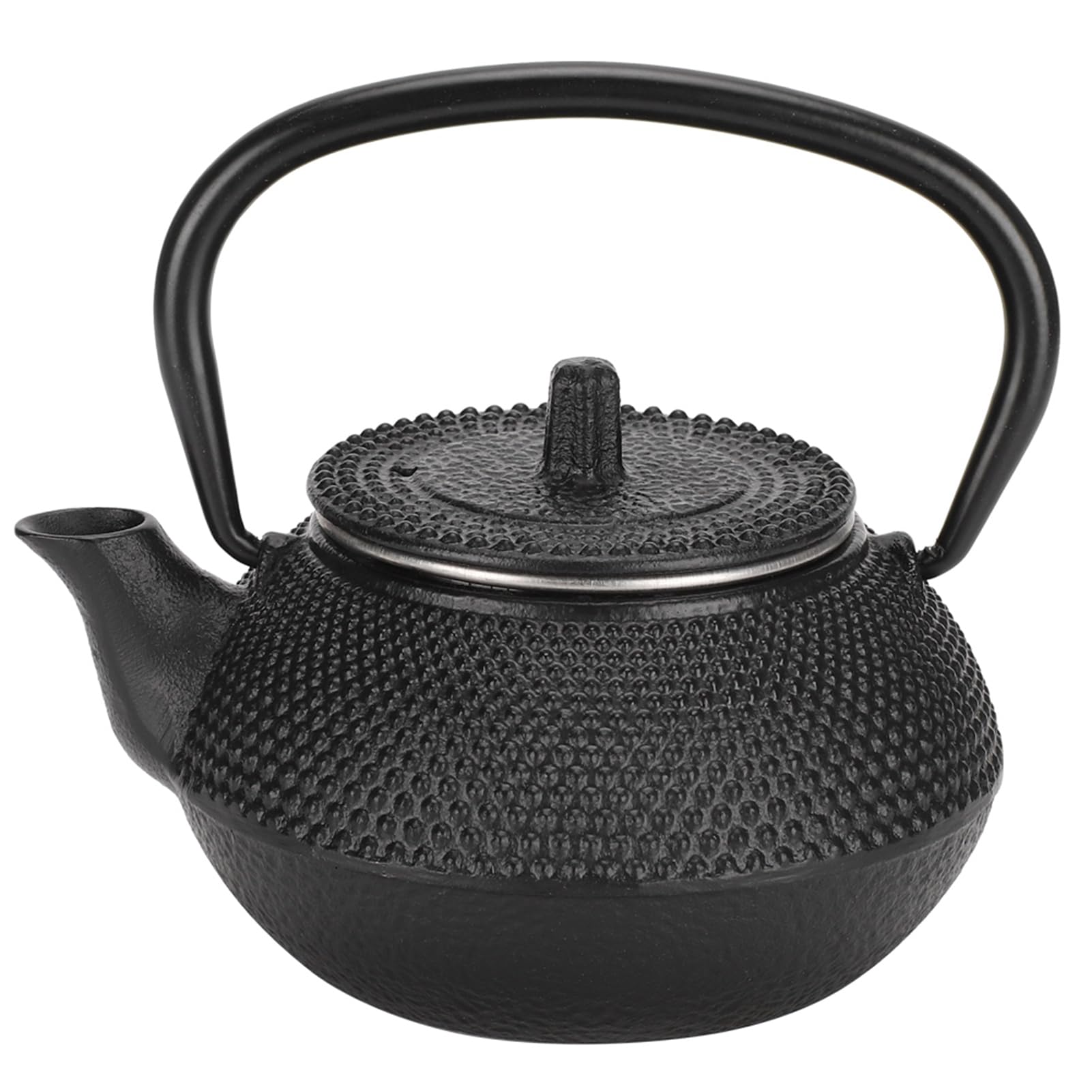 Tetera de hierro fundido estilo japonés con colador para uso doméstico con capacidad de 0,3 L
