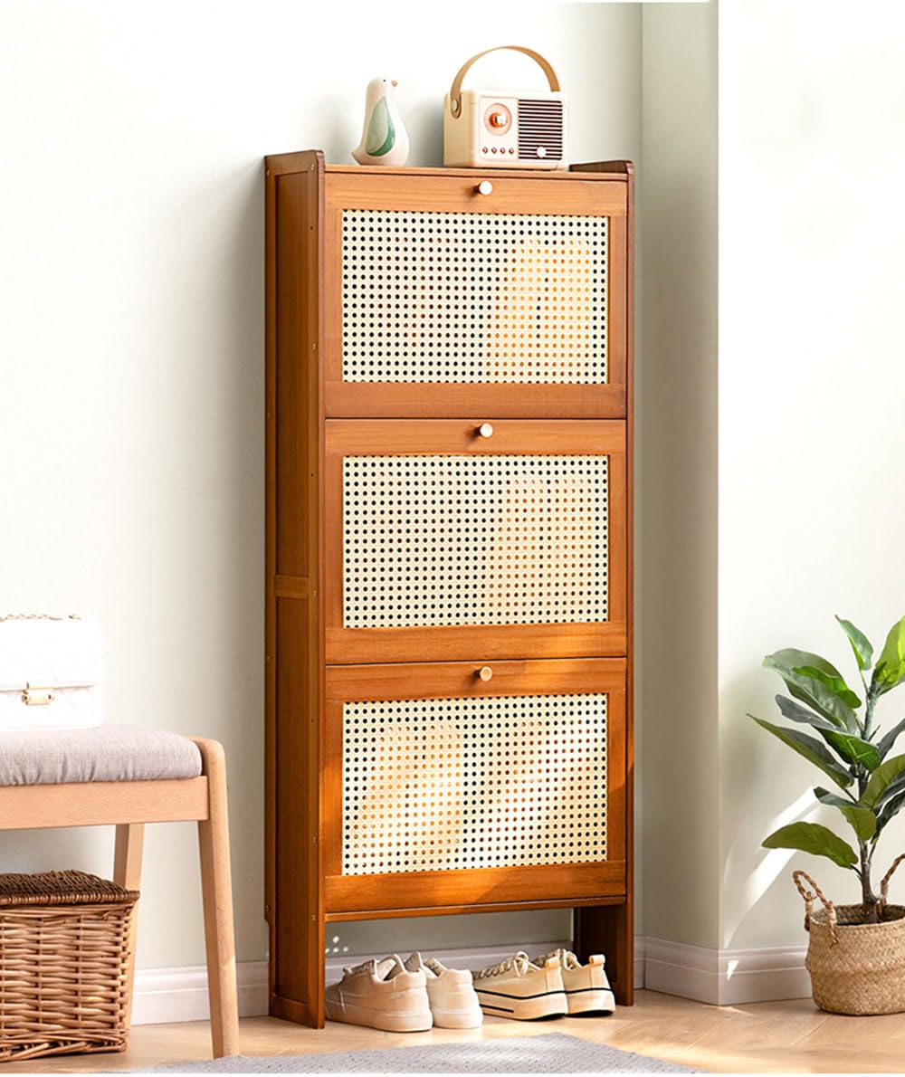 Armoire à chaussures mince pour entrée étroite : finis les couloirs encombrés grâce au meuble gain de place