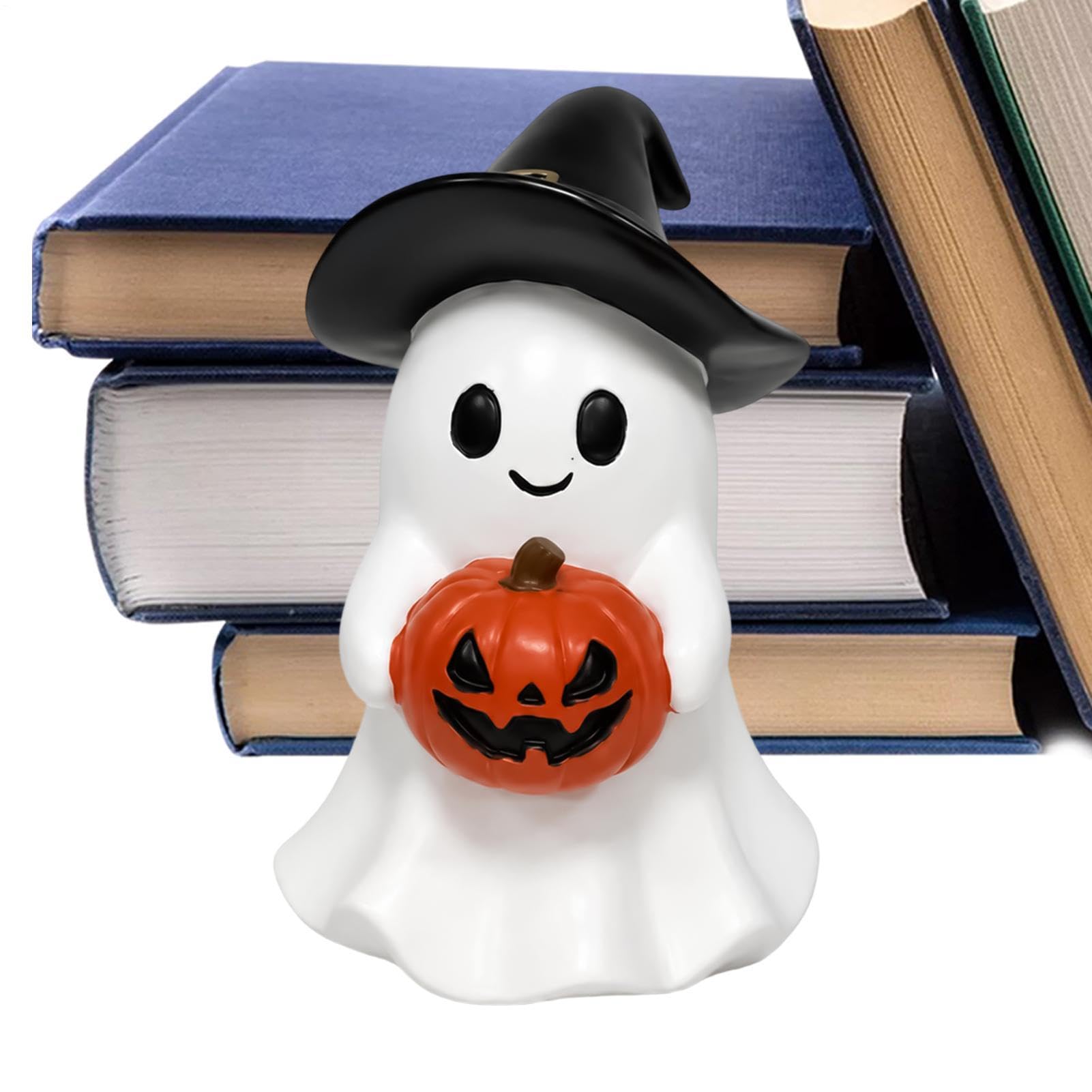Mini figurines Halloween : statue décorative en résine compacte pour petits espaces encombrés