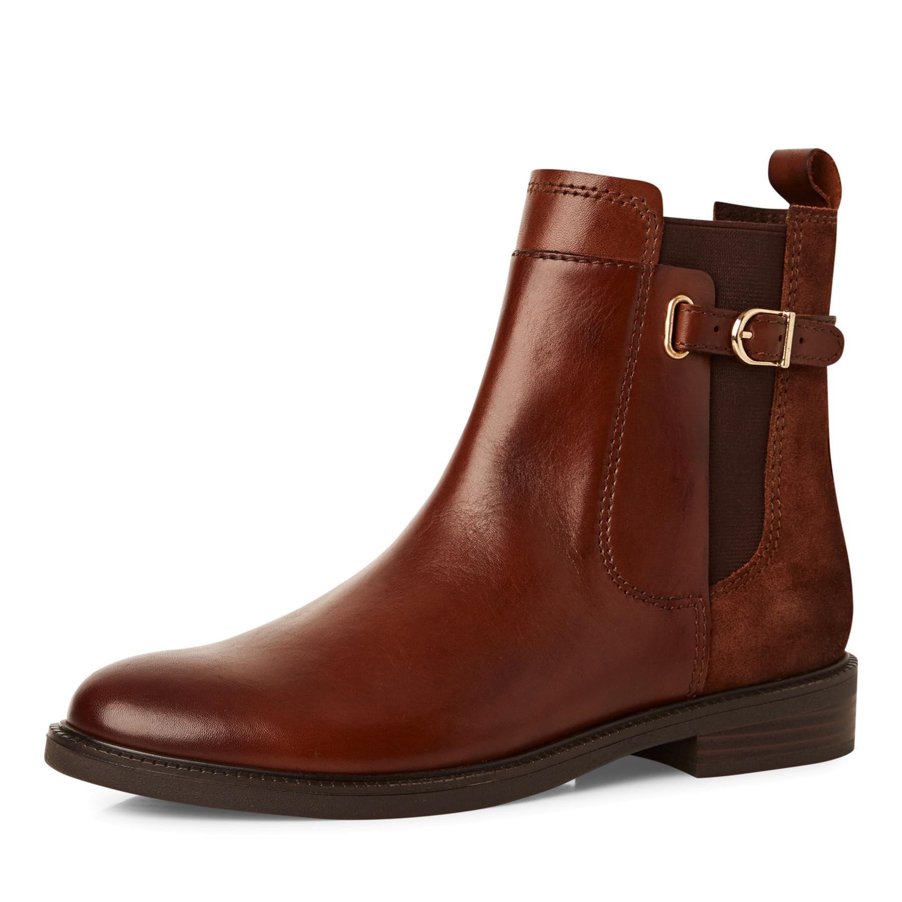 MARCO TOZZI Women's Chelsea-Stiefel 2-25315-45 Boot, Chestnut, 6.5 UK