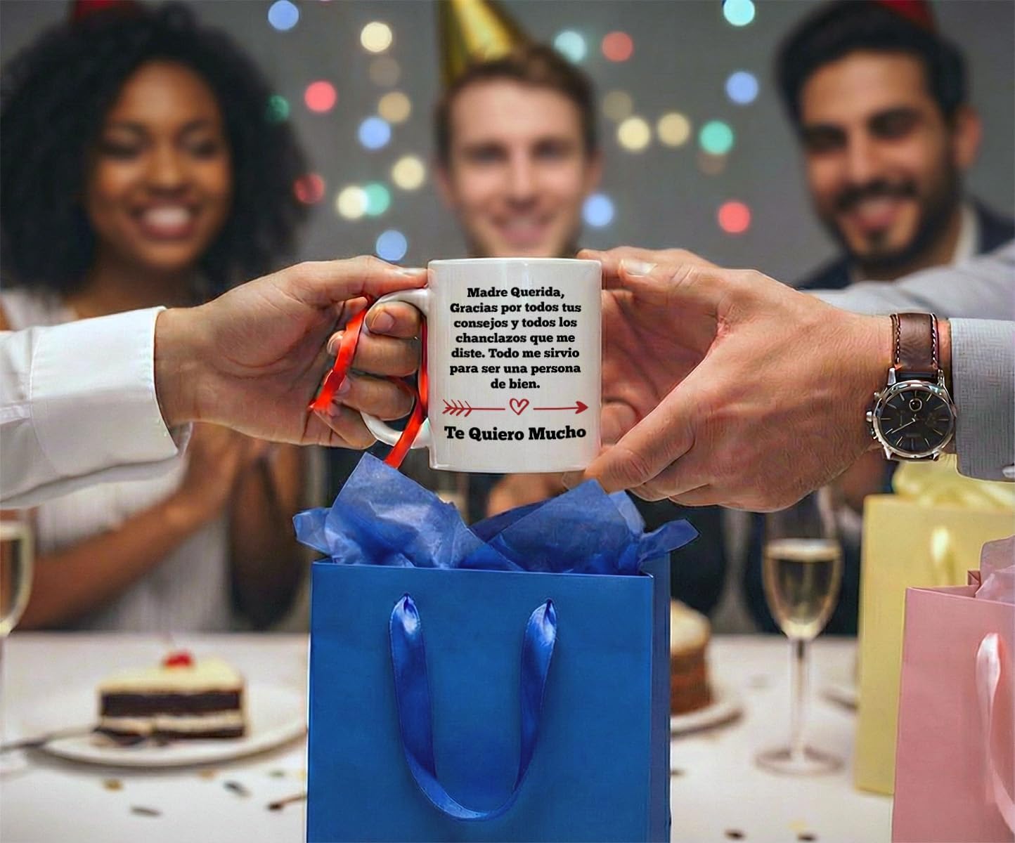 Casitika Regalos para Mama. Tazas para Cafe de Dia de Madres. Querida Madre Mug for Mothers Day in Spanish. Gifts for Latin Mom for Birthday. (11 oz White) - Image 6