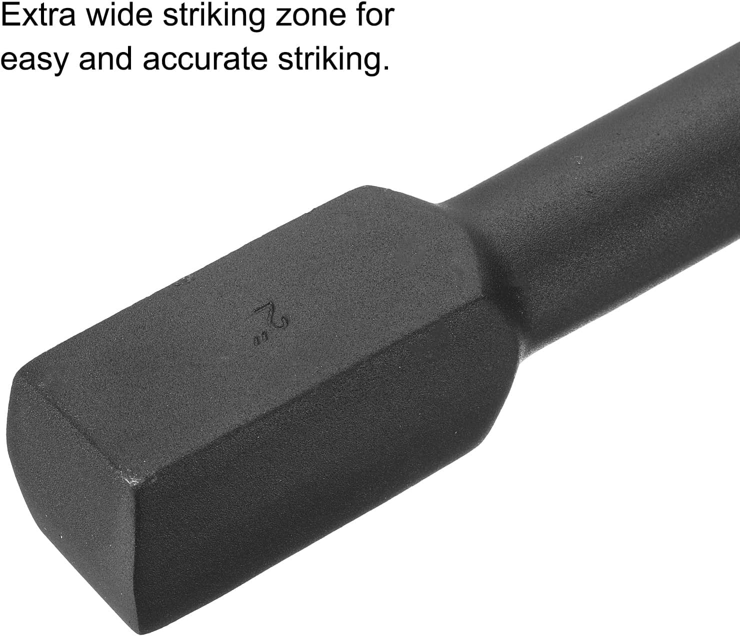 HARFINGTON Striking Wrench 2 Inch 12-Point Flat Strike Wrench Slogging Ring Spanner Straight Handle Box End Striking Wrenches