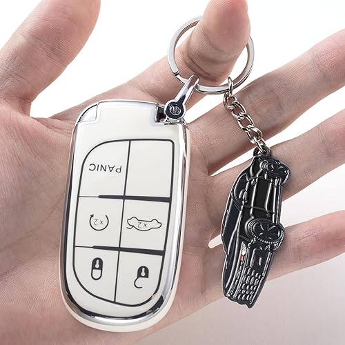 Miniatura 4 de Camaro - Accesorios para llavero, llavero para Chevy Camaro 2022 2023 2024 gris