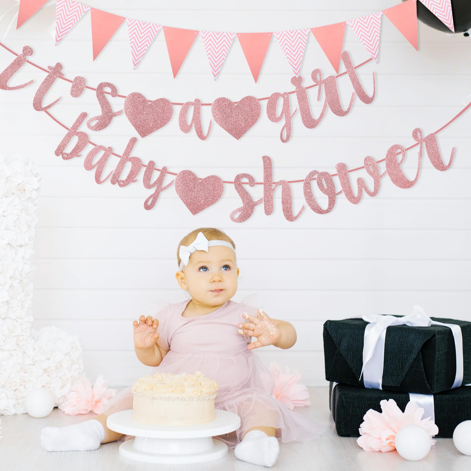 Pink Baby Shower Decorations Girl - Image 4