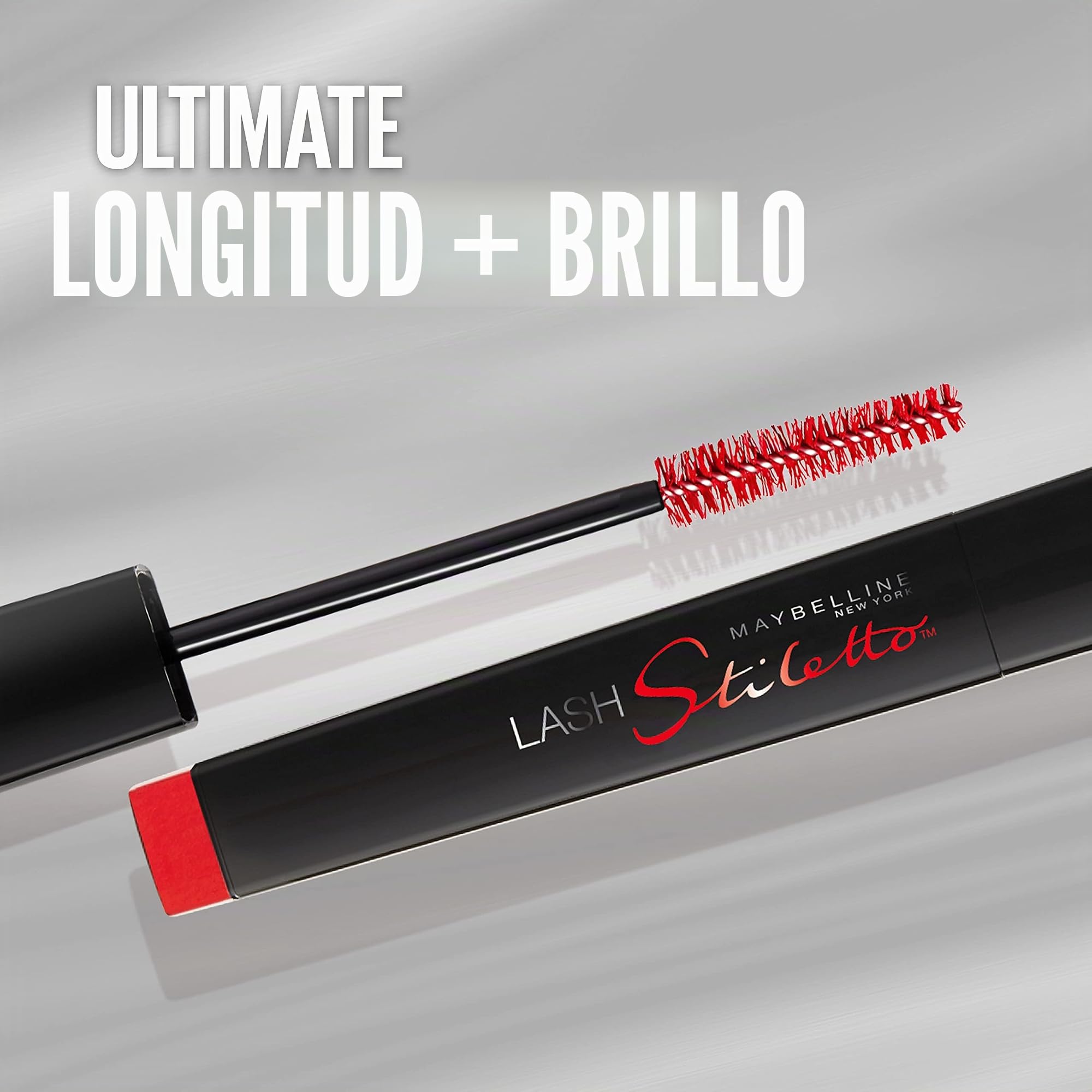 MAYBELLINE - Lash Stiletto Ultimate Length Washable Mascara 951 Very Black - 0.22 fl. oz. (6.5 ml)