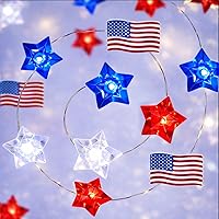 Vista 10 de BOHON - Luces de Halloween 3D - Jack-o-Lantern - LED de 30 luces de cadena de calabaza de 10 pies, funciona con baterías, luces de color naranja