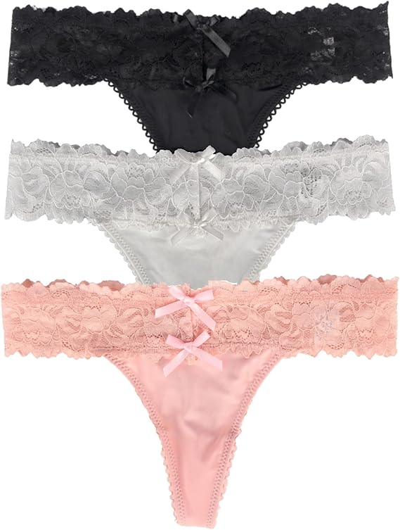 ohyeahlady Slip Ouvert voor vrouwen string grote maten kant lingerie dames sexy ondergoed met gat curvy slipje onderbroek in het kruis open hipster open kruis oversized prikkelend ondergoed, M